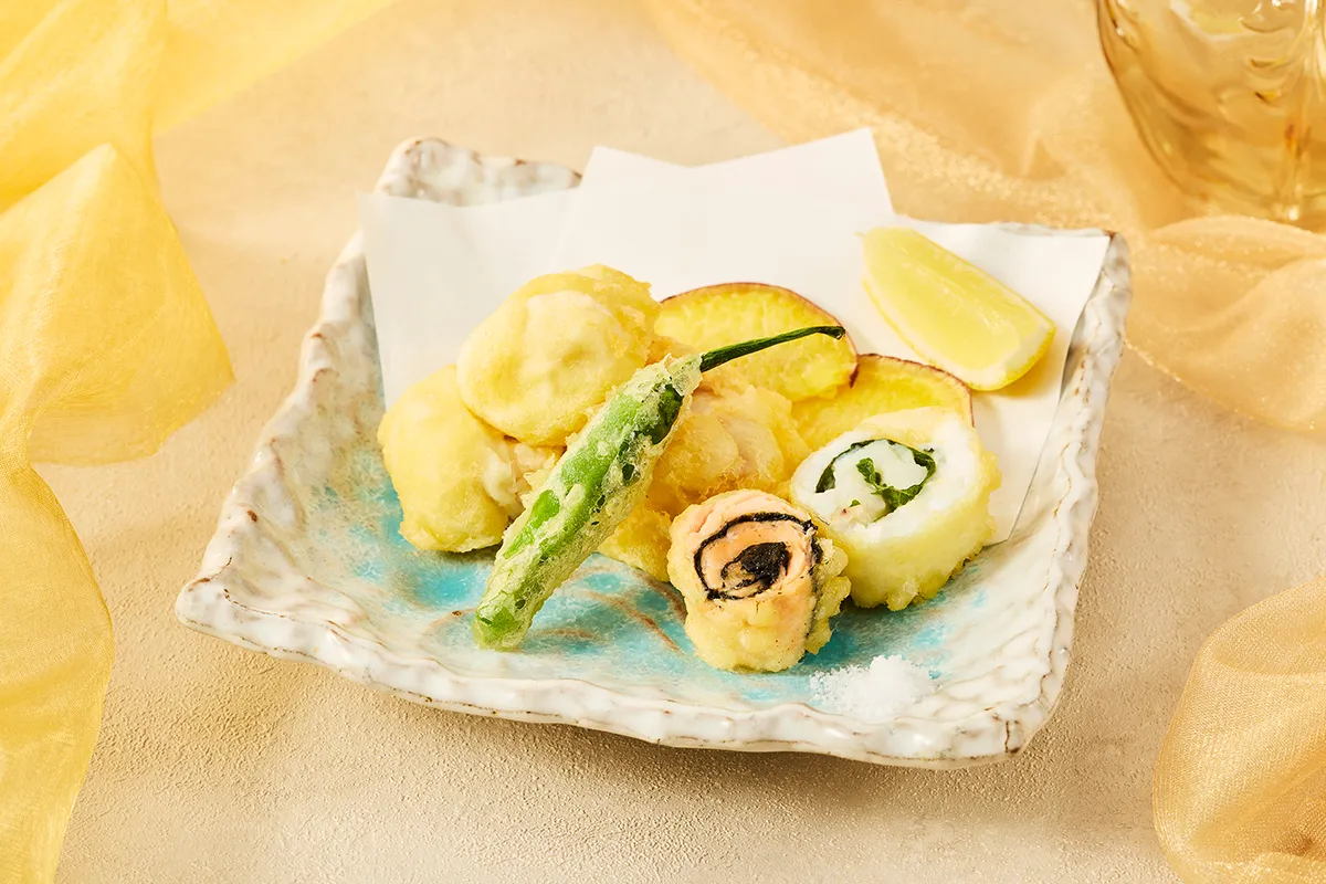 ふぐ白子の黄金揚げ