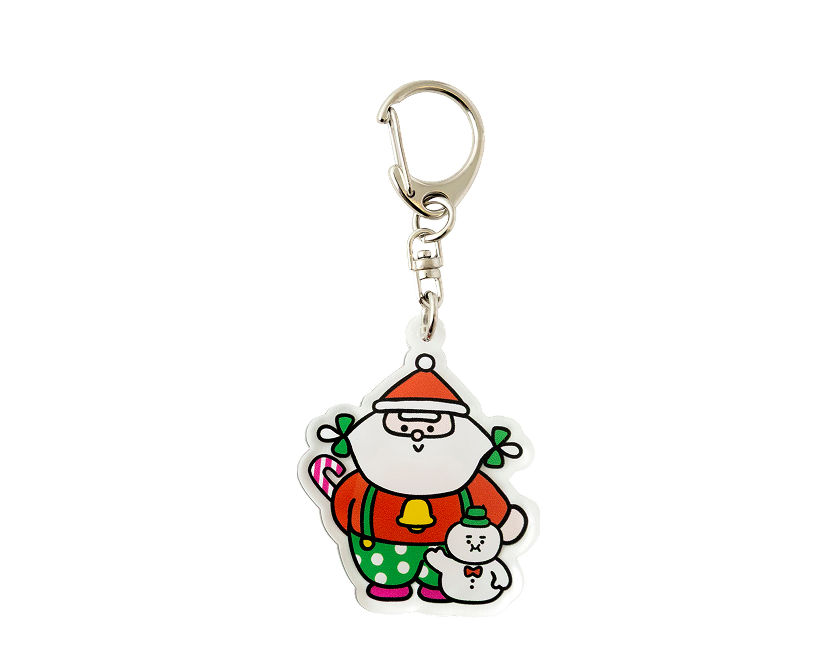 アクリルキーホルダー（サンタ）の商品画像