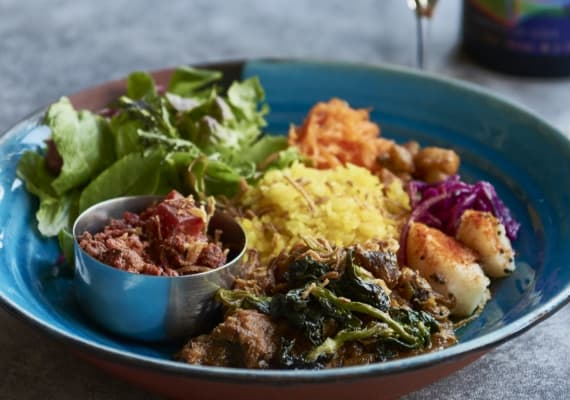 あいがけカレー2種
