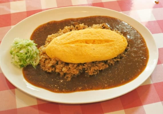 フワッとオムレツカレー