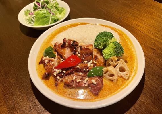 ガイヤーン on the カレー