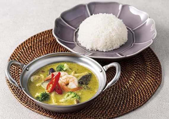 海老のグリーンカレー