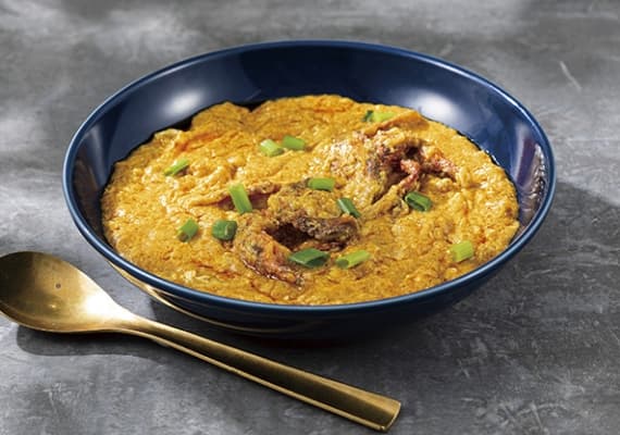ソフトシェルクラブのプーパッポンカレー