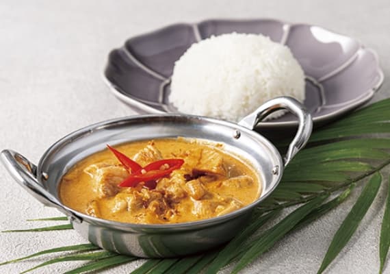 鶏のマッサマンカレー