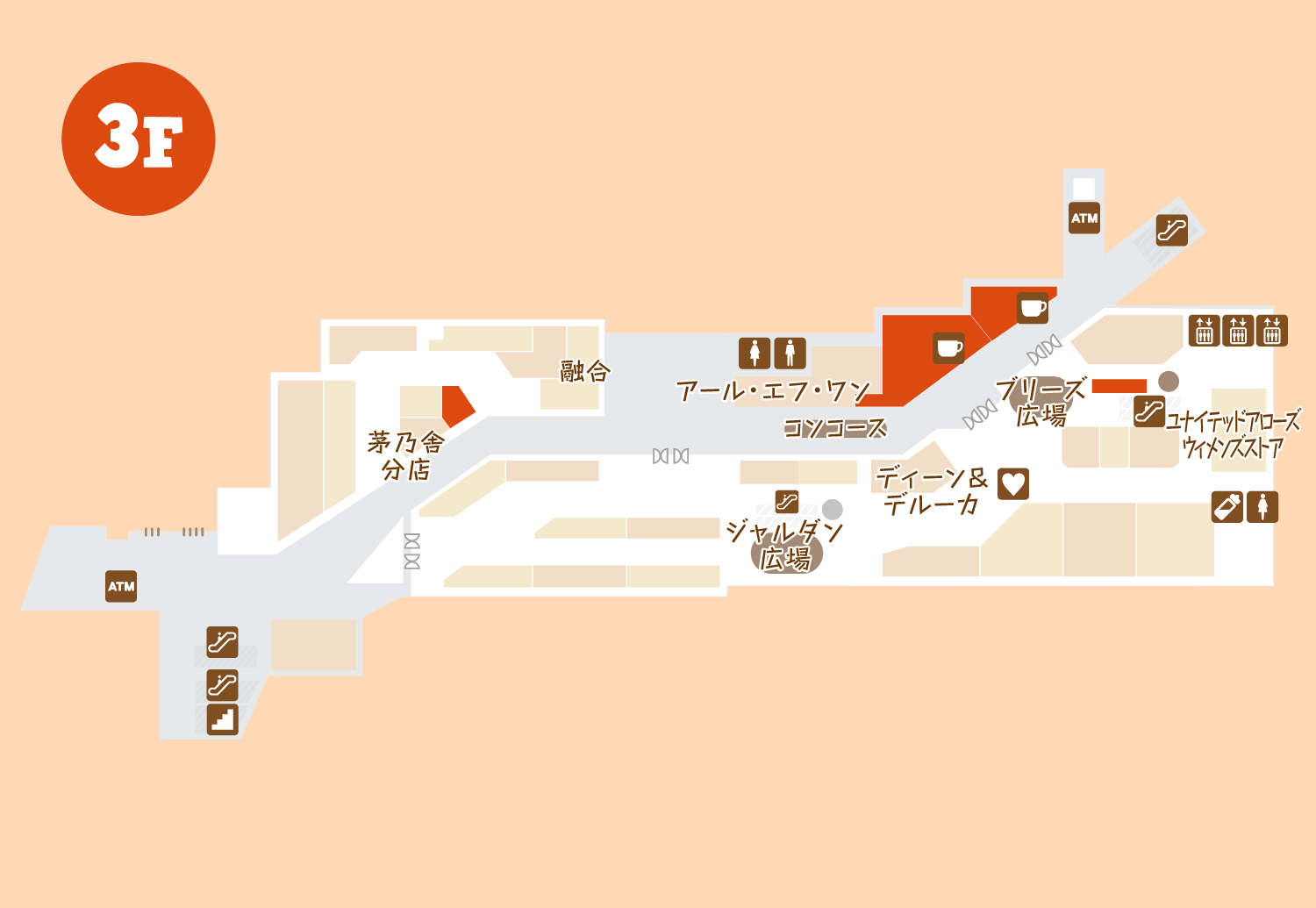 本館3F MAP
