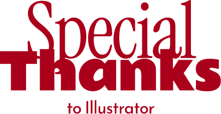 Special Thanks to  Illustrator