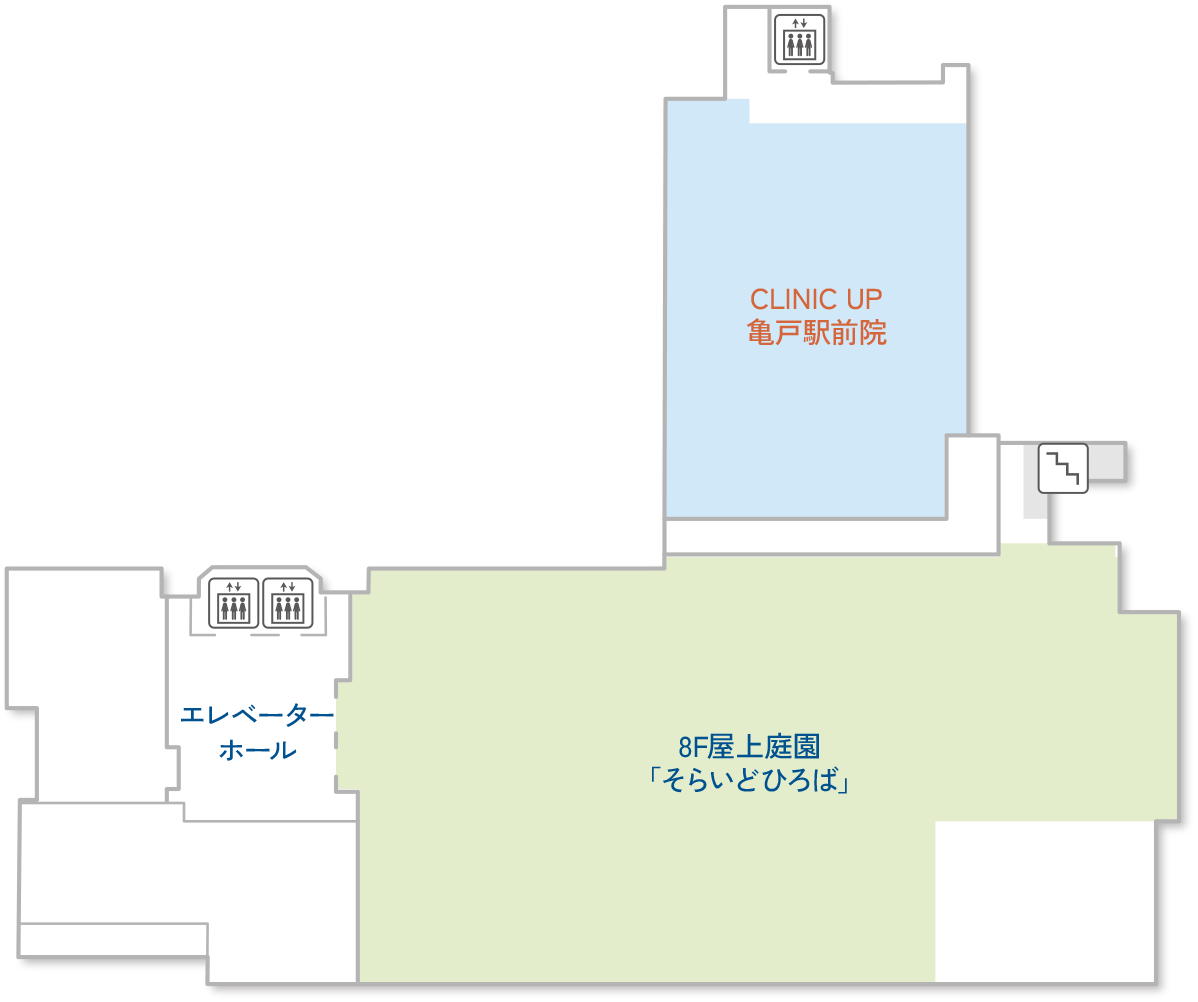 フロアマップ8F