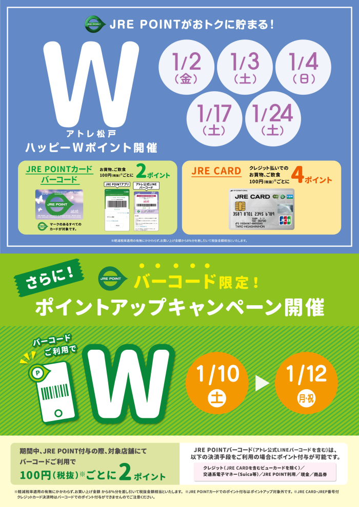 ハッピーWポイント