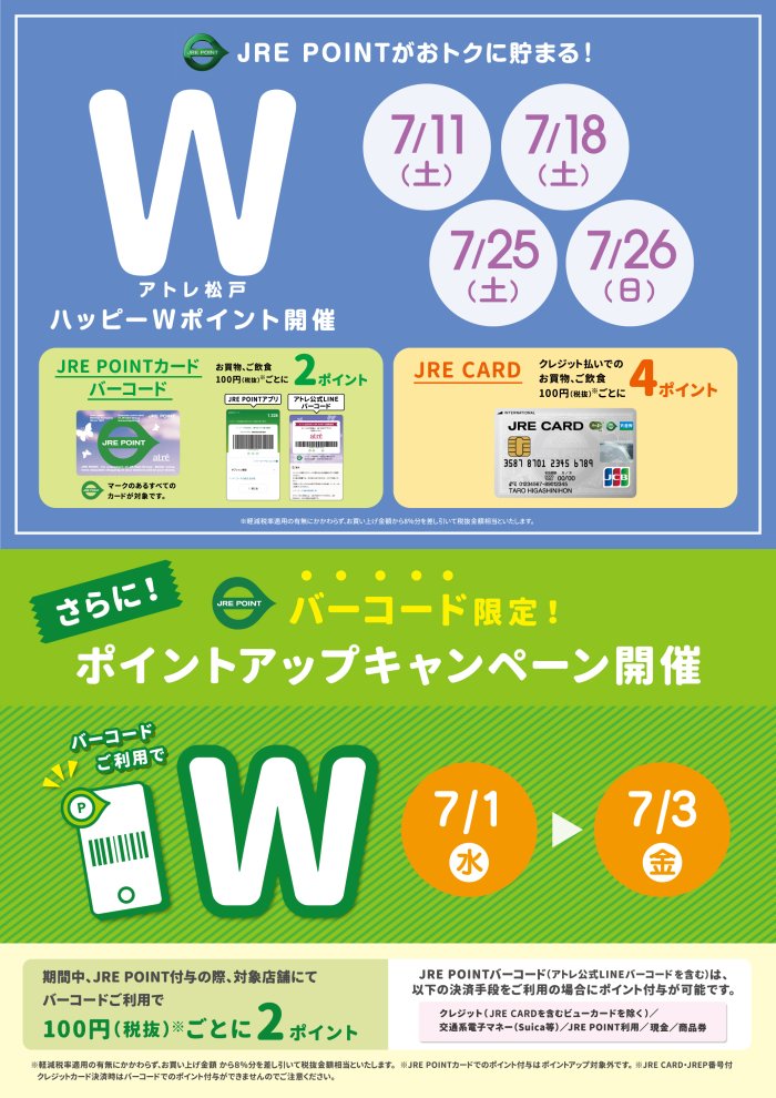 ハッピーWポイント
