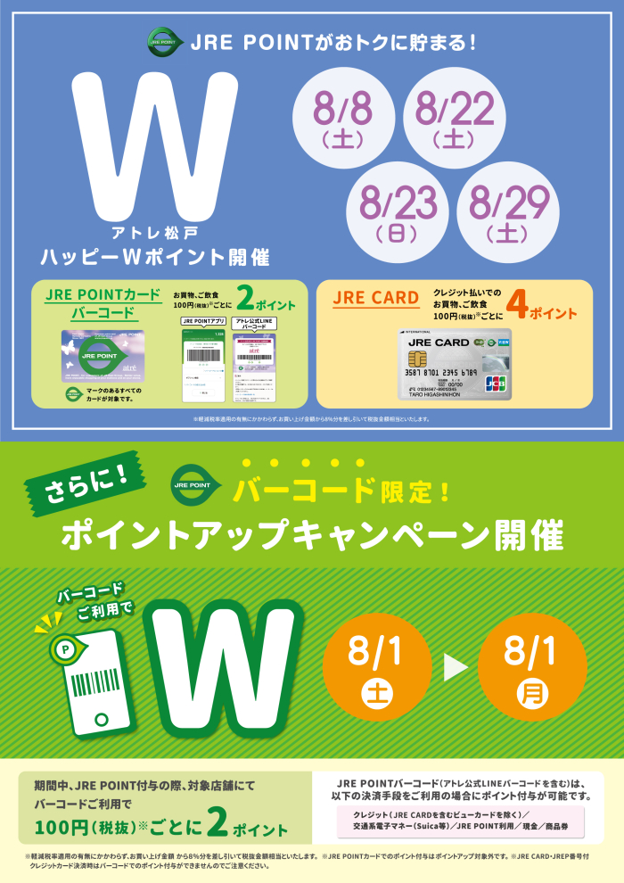 ハッピーWポイント