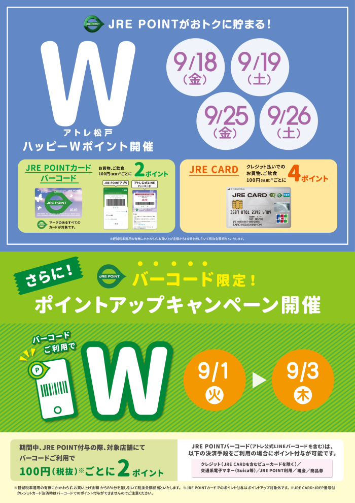 ハッピーWポイント