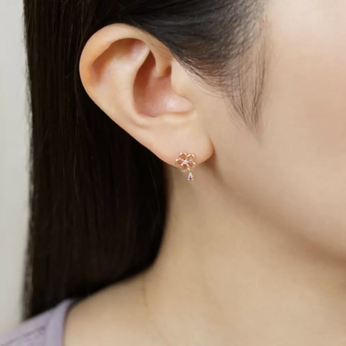 🌸サクラ🌸ピアス|テイクアップ アウラ|アトレ恵比寿 -atre- 🌸サクラ🌸ピアス|テイクアップ アウラ|アトレ恵比寿 -atre-