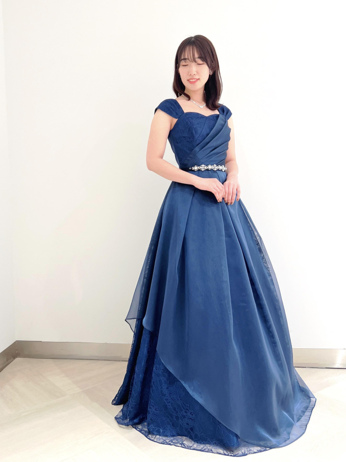 メグ♬プロフ必読 　AIMER 演奏会　ロングドレス　グリーン メグ♬プロフ必読 AIMER 演奏会 ロングドレス グリーン ステージ