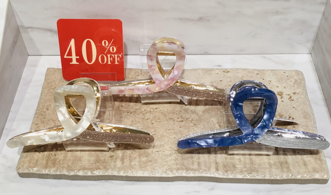 セールオススメアイテム☆アセチバンスクリップ｜ハートダンス｜アトレ