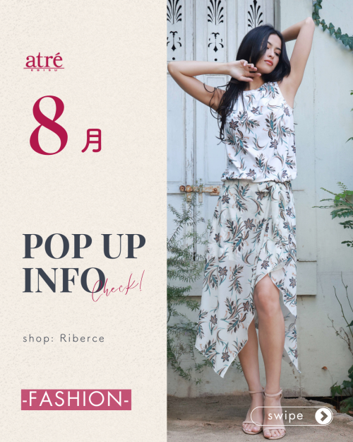 🔷2025年8月 POP UP SHOP｜FASHION
