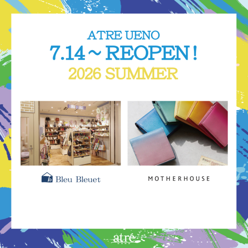 REOPEN｜「ブルーブルーエ」「マザーハウス」