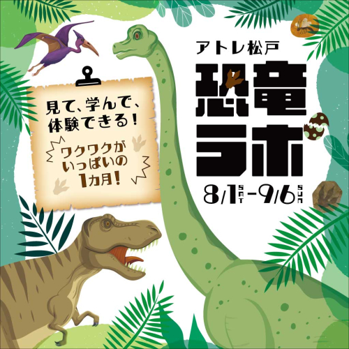 🦖恐竜ラボ｜恐竜装飾＆化石展示