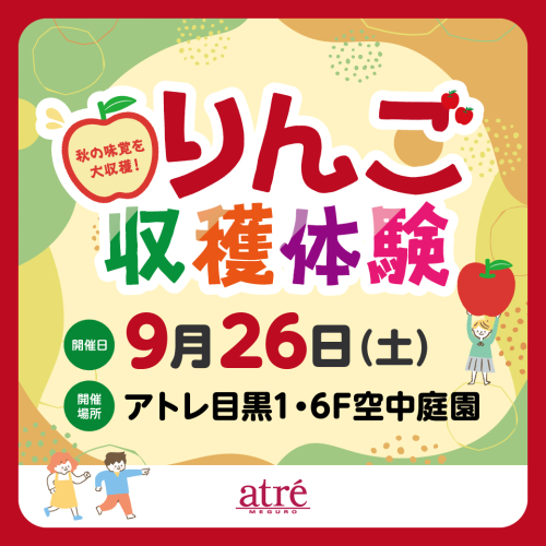 秋の味覚を大収穫！りんご収穫体験🍎