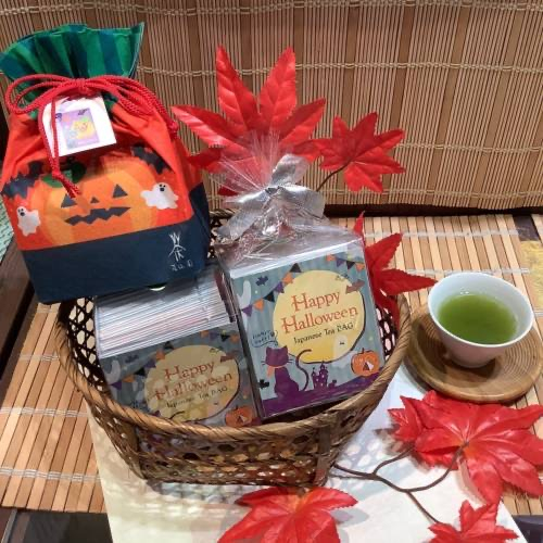 ハロウィンパッケージのティーバッグ販売中🎃