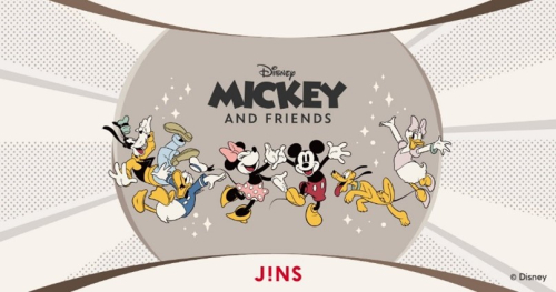 「JINS/Disneyモデル」4月4日に新作登場！