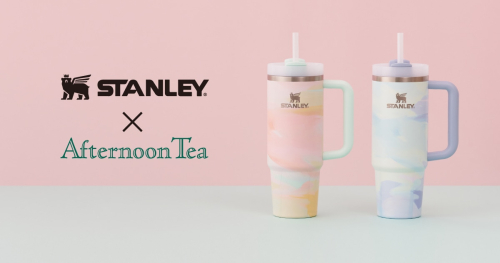 【日本初】マーブルカラーのSTANLEY x Afternoon Tea コラボ！