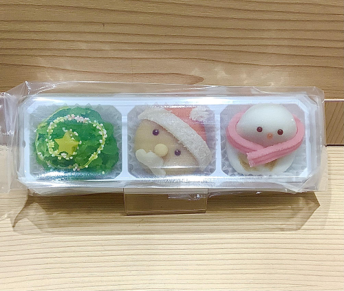 クリスマス上生菓子のご紹介