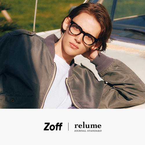 「Zoff｜JOURNAL STANDARD relume」春の新作アイウェアコレクションが登場