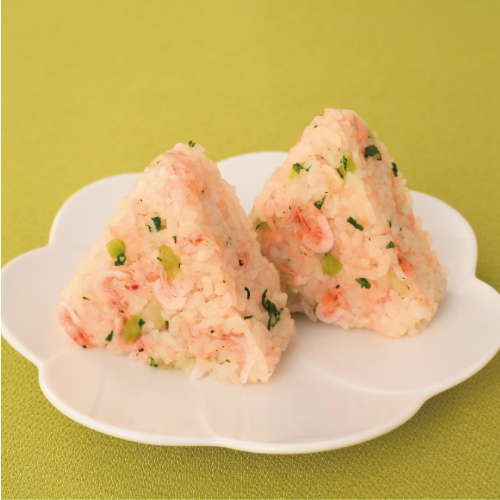 桜エビと焼鮭まぶしむすび