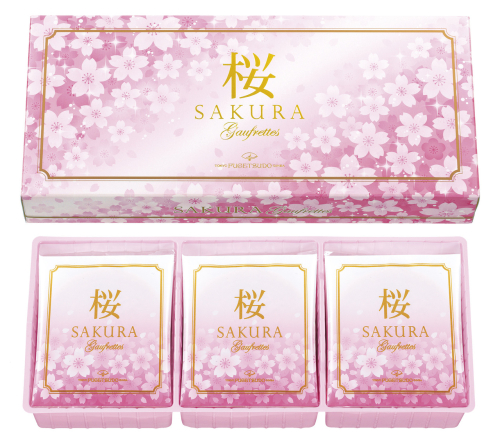 桜ゴーフレット