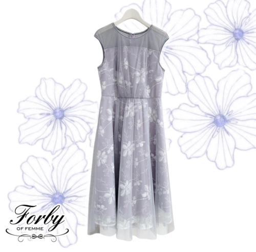 【2階 Forby OF FEMME】大人気刺繍ドレス