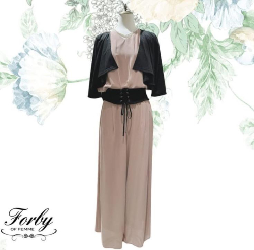 【2階 Forby OF FEMME】限定楽ちんパンツドレス