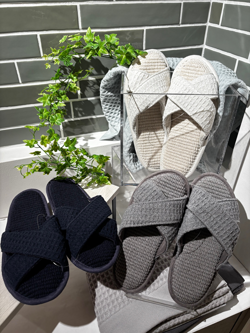 さっぱりスリッパで夏仕度♪