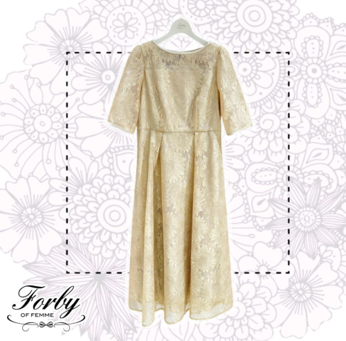 【2階 Forby OF FEMME】大人気刺繍ドレス再入荷‼︎
