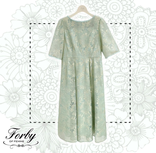 【2階 Forby OF FEMME】刺繍がキレイな人気ドレス