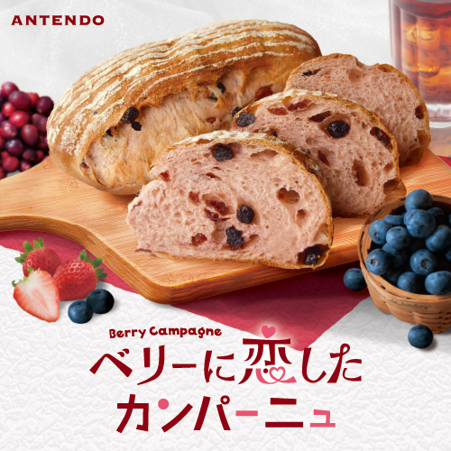 新発売！ベリーに恋したカンパーニュ