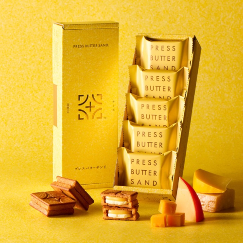 PRESS BUTTER SAND、バターサンド〈チーズ〉が東京店舗限定で販売開始！