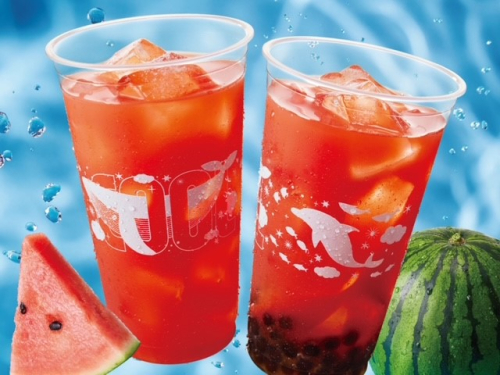 【カフェタイム】6月10日（火）～夏季限定「すいかジュース」を発売！今年はタピオカ入りもおすすめ！