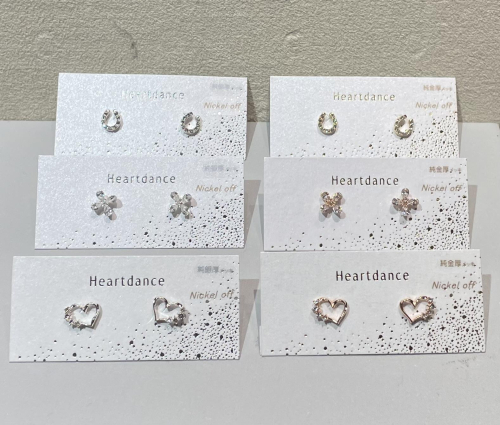 純金・純銀厚メッキピアス☆