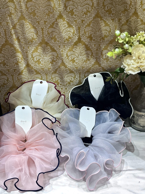 【新作】パイピングシュシュ入荷♡