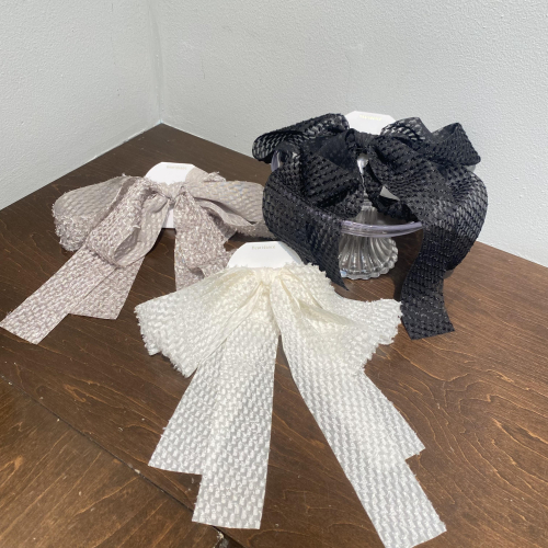 透け素材リボンフックポニー🎀