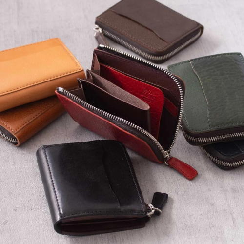 ＊【 30％OFF 】 栃木レザー  L字ファスナー財布 ＊