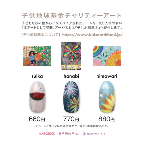 子供地球基金チャリティーアート