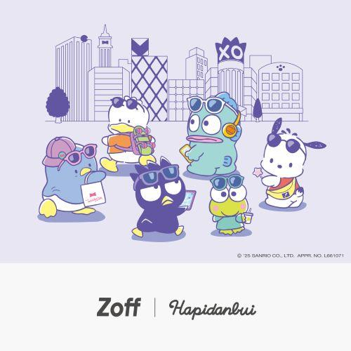 メガネブランドZoffとサンリオの人気キャラクターユニット『はぴだんぶい』との初コラボレーション