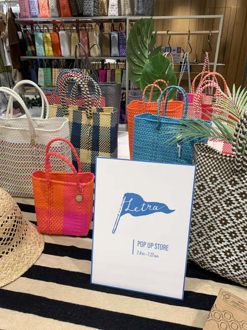 Letra(レトラ)メルカドバッグPOPUP開催中！！