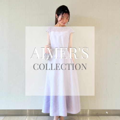 6階AIMER◼︎胸元の刺繍が印象的なドレス◼︎