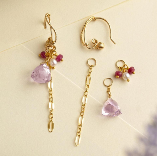 ✨新作✨ピアス×チャーム セット 第2弾💜