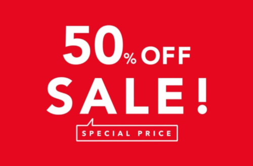 50%OFF SUMMER SALE 開催中✨