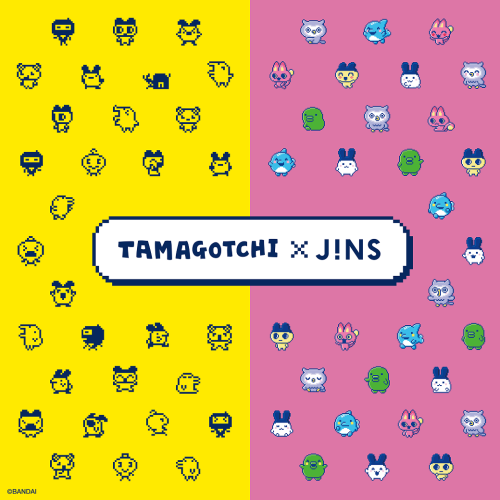 メガネに発見！「JINS×たまごっち」発売！