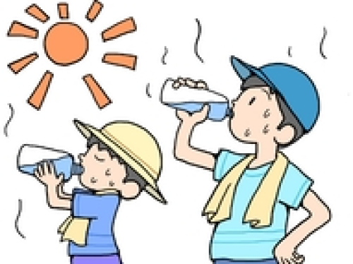 熱中症対策してますか？