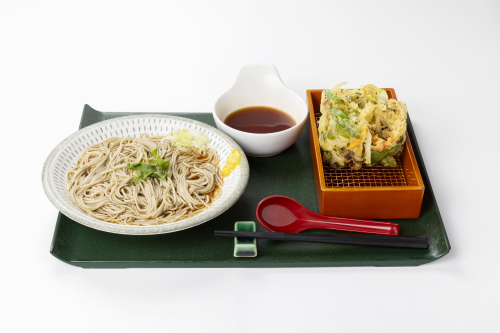 いばらき、いただき！｜シラウオとキノコのかき揚そば